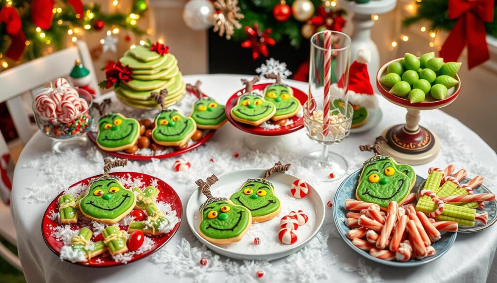 Grinch snacks