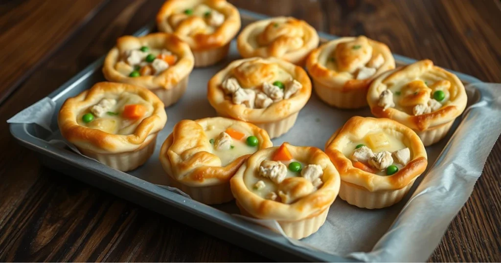 Mini Chicken Pot Pies