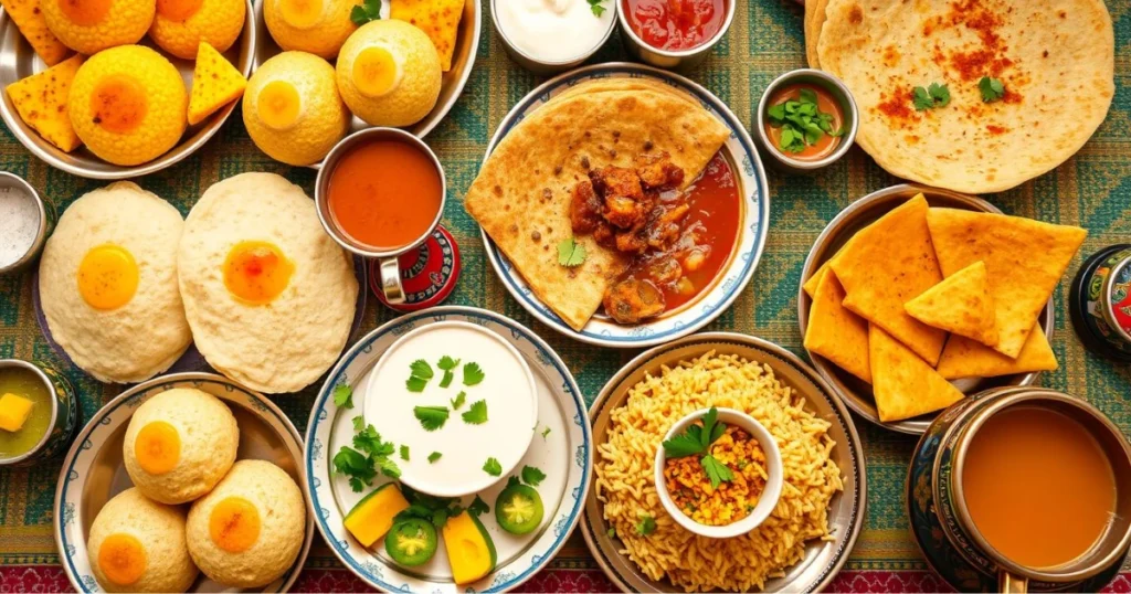 indian breakfast menu